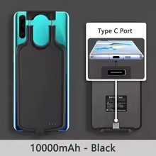 Funda Cargadora 10000mAh – Power Bank para iPhone, Samsung, Huawei, Xiaomi