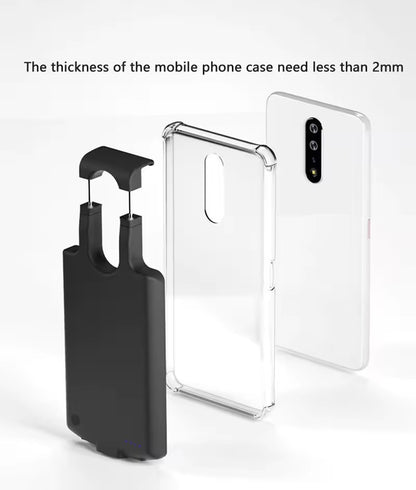 Funda Cargadora 10000mAh – Power Bank para iPhone, Samsung, Huawei, Xiaomi